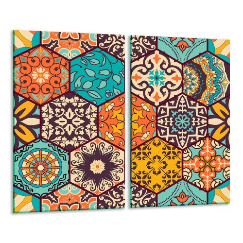 SZKLANA DESKA DO KROJENIA ZESTAW 2x30x52 20178