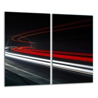 SZKLANA DESKA DO KROJENIA ZESTAW 2x30x52 20237
