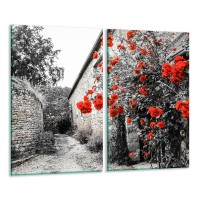 SZKLANA DESKA DO KROJENIA ZESTAW 2x30x52 20278