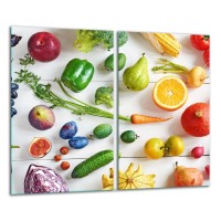 SZKLANA DESKA DO KROJENIA ZESTAW 2x30x52 20407