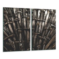 SZKLANA DESKA DO KROJENIA ZESTAW 2x30x52 20447