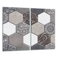 SZKLANA DESKA DO KROJENIA ZESTAW 2x30x52 20529