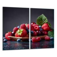 SZKLANA DESKA DO KROJENIA ZESTAW 2x30x52 20690