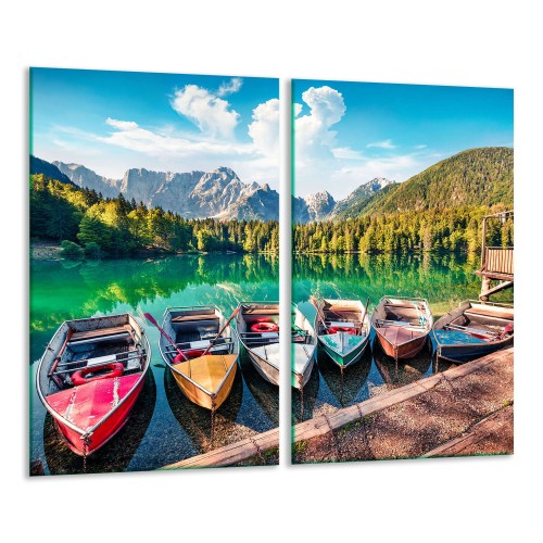 SZKLANA DESKA DO KROJENIA ZESTAW 2x30x52 20704