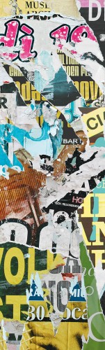 NAKLEJKA na DRZWI OKLEINA 60x200 POP ART