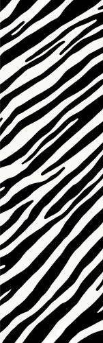 NAKLEJKA na DRZWI OKLEINA 60x200 ZEBRA