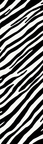 NAKLEJKA NA ŚCIANĘ FOTOTAPETA 75x250 ZEBRA