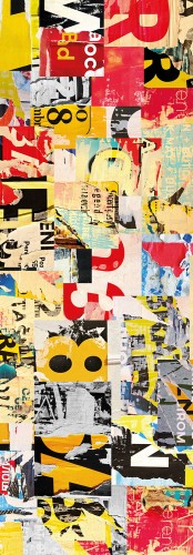 NAKLEJKA NA ŚCIANĘ FOTOTAPETA 87x250 POP ART.