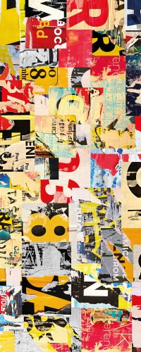 FOTOTAPETA NA ŚCIANĘ NAKLEJKA 105x300 POP ART.
