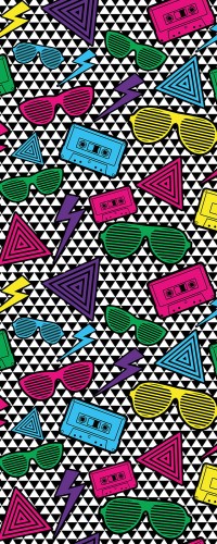 NAKLEJKI NA ŚCIANĘ FOTOTAPETA 125x250 POP ART