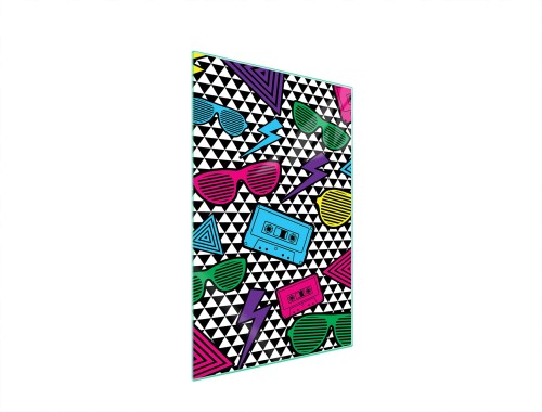 SZKLANA DESKA DO KROJENIA 35x52 Pop Art.