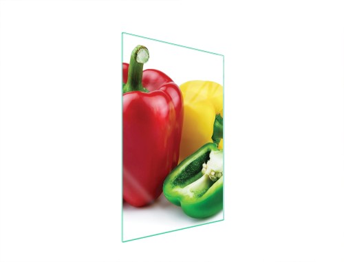 SZKLANA DESKA DO KROJENIA 35x52 Papryka