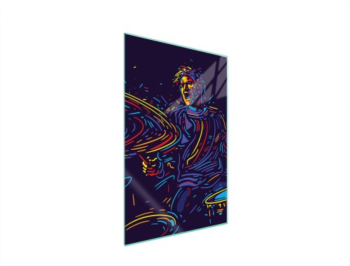 SZKLANA DESKA DO KROJENIA 35x52 Muzyka