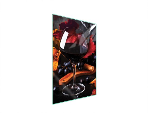 SZKLANA DESKA DO KROJENIA 35x52 Wino