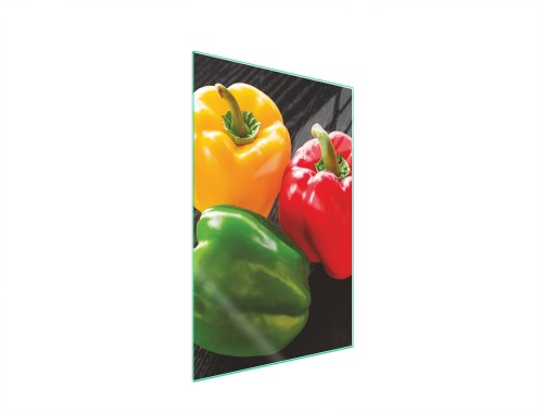 SZKLANA DESKA DO KROJENIA 35x52 Papryka