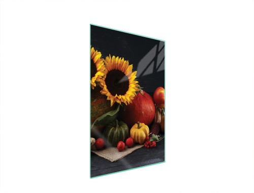 SZKLANA DESKA DO KROJENIA 35x52 Kwiat