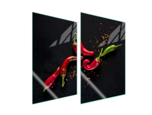 SZKLANA PŁYTA OCHRONNA NA KUCHENKĘ 2x35x52 Chili