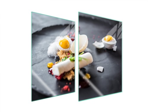 SZKLANA PŁYTA OCHRONNA NA KUCHENKĘ 2x35x52 Kuchnia
