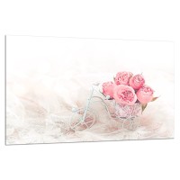 SZKLANA PŁYTA OCHRONNA NA KUCHENKĘ 80x52 90170