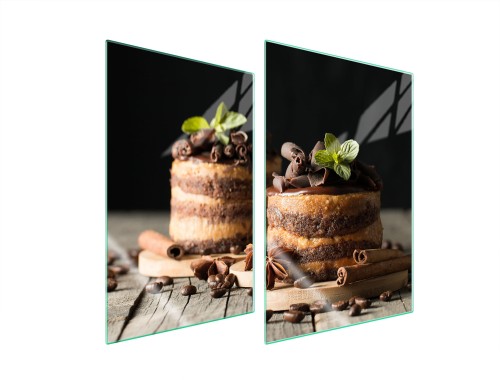 SZKLANA PŁYTA OCHRONNA NA KUCHENKĘ 2x35x52 Deser