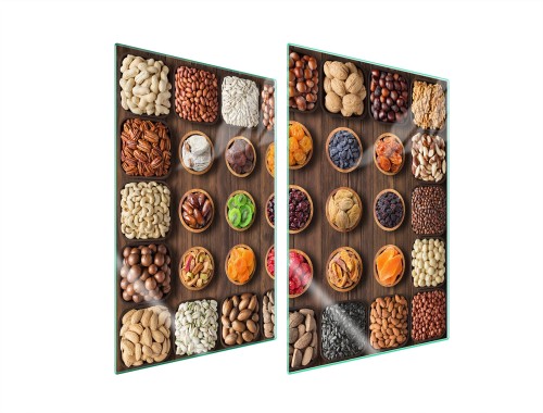SZKLANA PŁYTA OCHRONNA NA KUCHENKĘ 2x35x52 Kuchnia