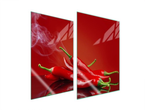 SZKLANA PŁYTA OCHRONNA NA KUCHENKĘ 2x35x52 Chili