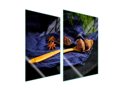 SZKLANA PŁYTA OCHRONNA NA KUCHENKĘ 2x35x52 Kuchnia