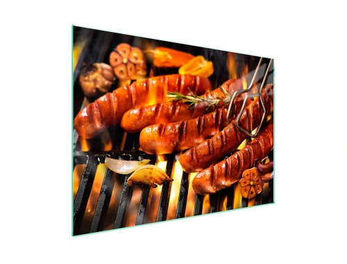 SZKLANA PŁYTA OCHRONNA NA KUCHENKĘ 70x52 Grill
