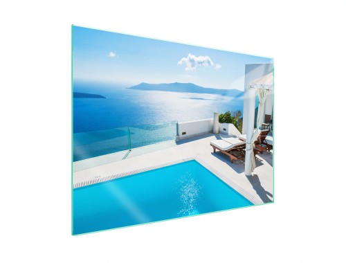 SZKLANA PŁYTA OCHRONNA NA KUCHENKĘ 70x52 Widok