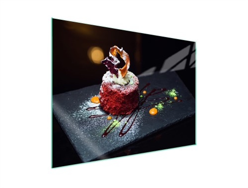 SZKLANA PŁYTA OCHRONNA NA KUCHENKĘ 70x52 Deser