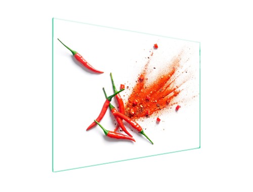 SZKLANA PŁYTA OCHRONNA NA KUCHENKĘ 70x52 Chili