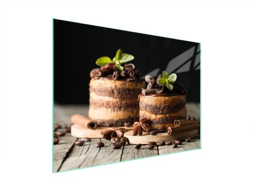 SZKLANA PŁYTA OCHRONNA NA KUCHENKĘ 70x52 Deser