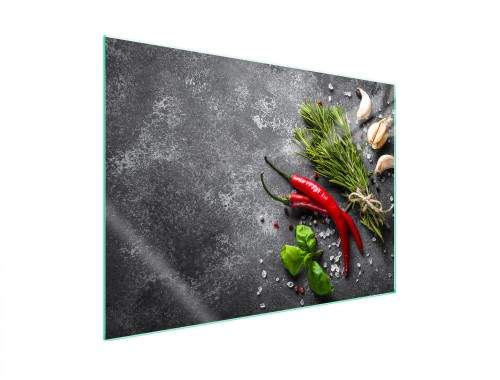 SZKLANA PŁYTA OCHRONNA NA KUCHENKĘ 70x52 Chili