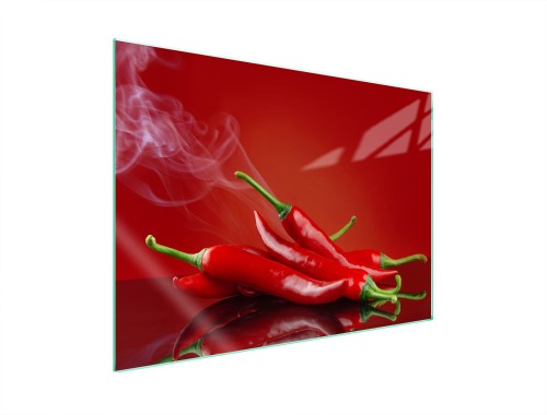 SZKLANA PŁYTA OCHRONNA NA KUCHENKĘ 70x52 Chili