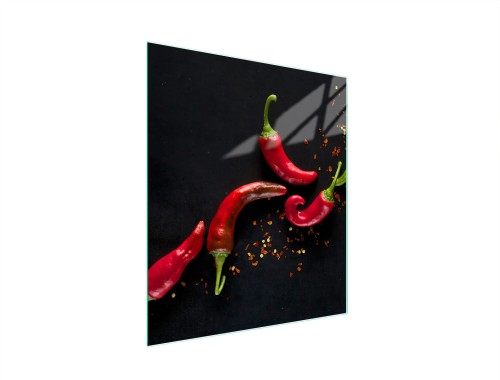 SZKLANA DESKA DO KROJENIA 45x52 Chili