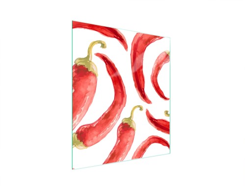 SZKLANA DESKA DO KROJENIA 45x52 Chili