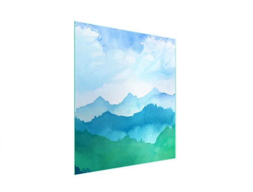 SZKLANA DESKA DO KROJENIA 45x52 Góry