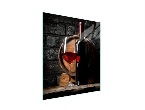 SZKLANA DESKA DO KROJENIA 45x52 Wino