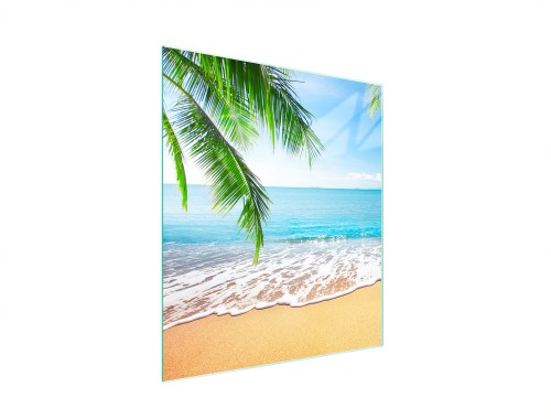 SZKLANA DESKA DO KROJENIA 45x52 Plaża