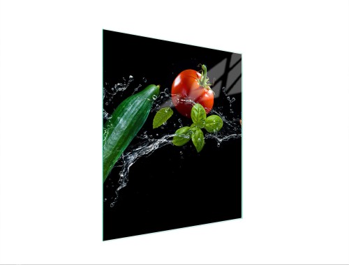 SZKLANA DESKA DO KROJENIA 45x52 Warzywa