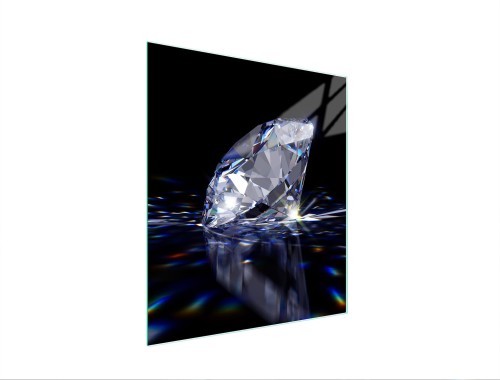 SZKLANA DESKA DO KROJENIA 45x52 Diament