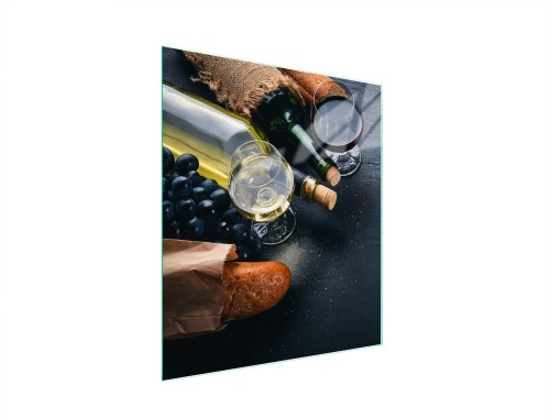 SZKLANA DESKA DO KROJENIA 45x52 Wino