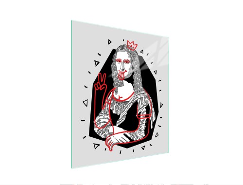 SZKLANA DESKA DO KROJENIA 45x52 Pop Art