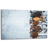 SZKLANA PŁYTA OCHRONNA NA KUCHENKĘ 80x52 90401
