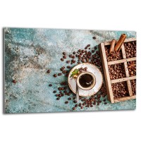SZKLANA PŁYTA OCHRONNA NA KUCHENKĘ 80x52 90403