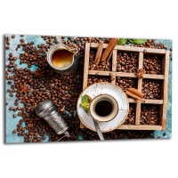 SZKLANA PŁYTA OCHRONNA NA KUCHENKĘ 80x52 90427