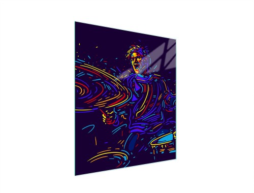SZKLANA DESKA DO KROJENIA 45x52 Muzyka