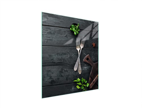 SZKLANA DESKA DO KROJENIA 45x52 Drewno