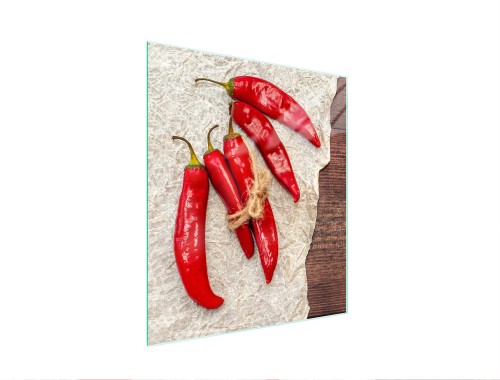 SZKLANA DESKA DO KROJENIA 45x52 Chili