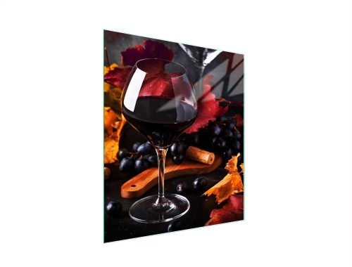 SZKLANA DESKA DO KROJENIA 45x52 Wino